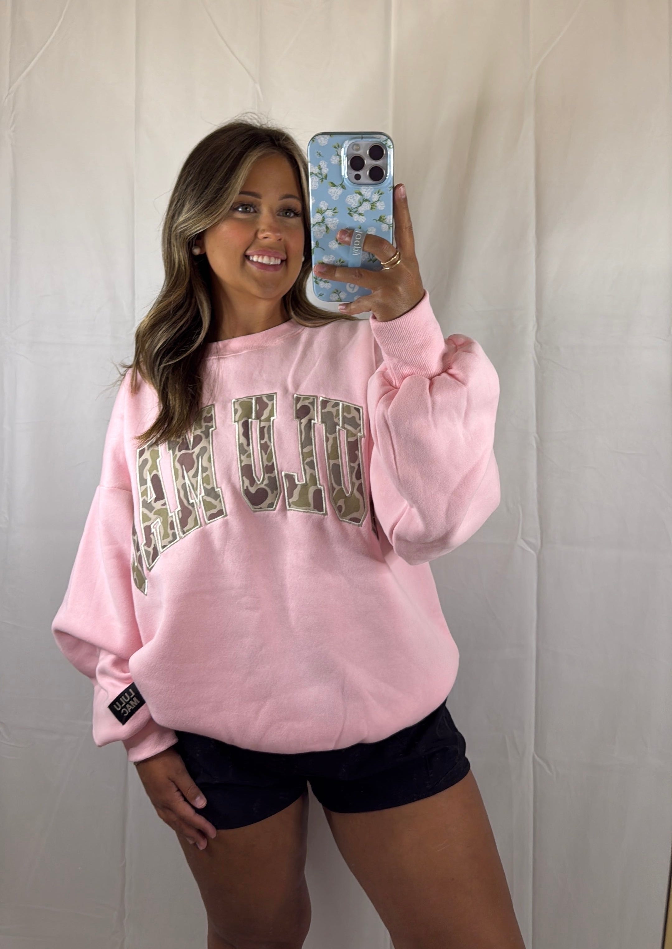 Lulu Mac Camo Sweatshirt