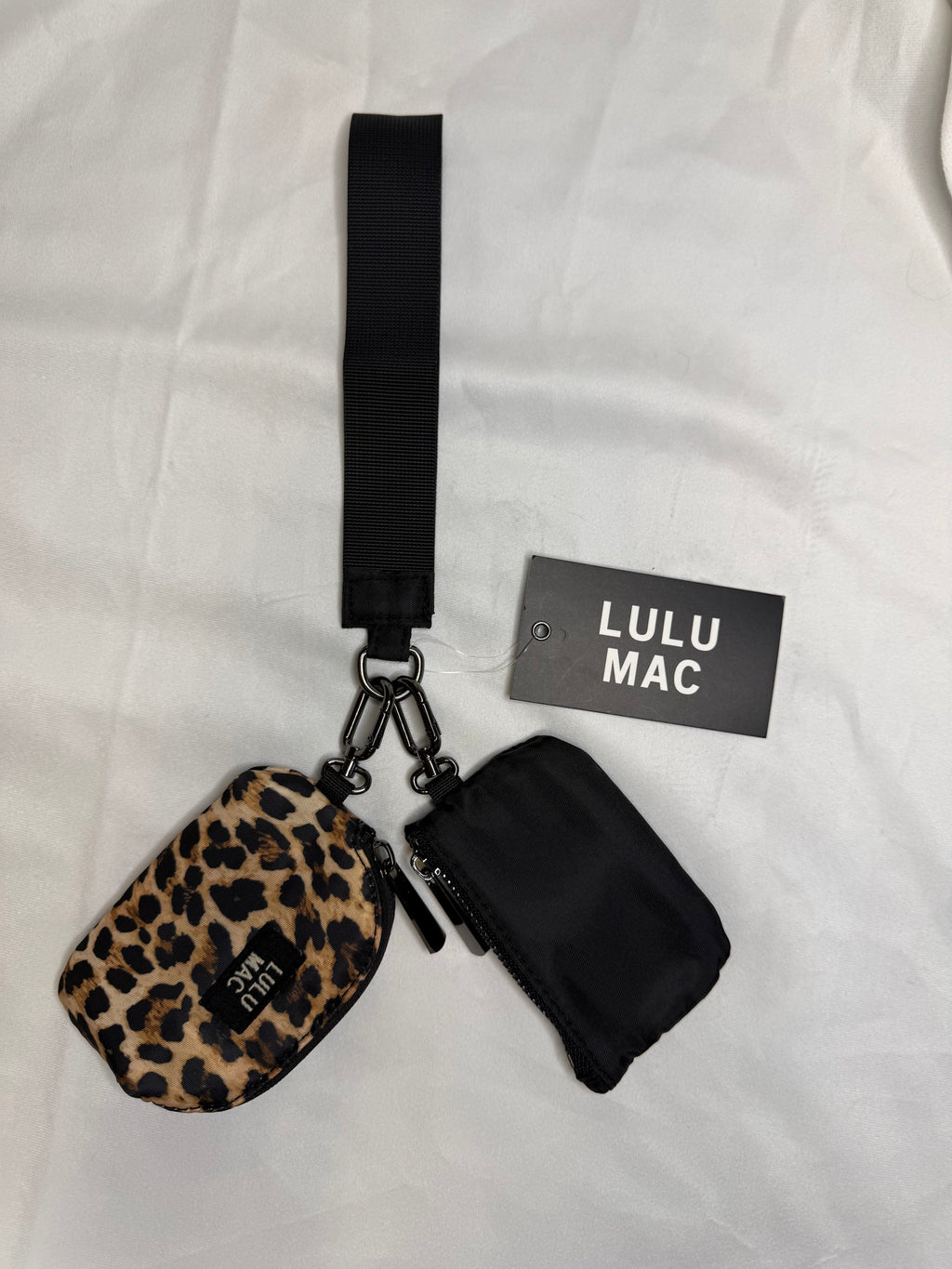 Lulu Mac Double Pouch Wristlet- Pattern