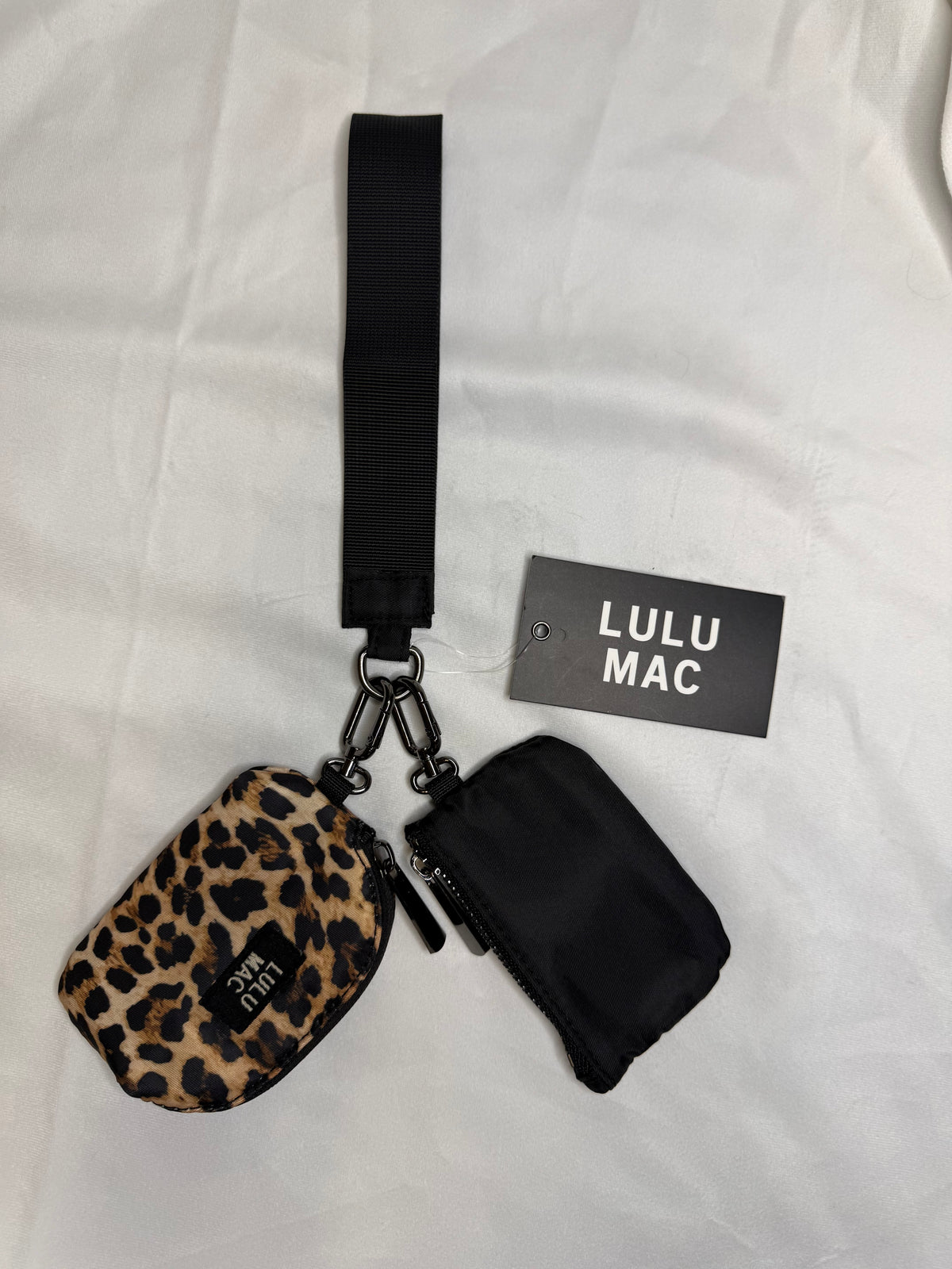Lulu Mac Double Pouch Wristlet- Pattern