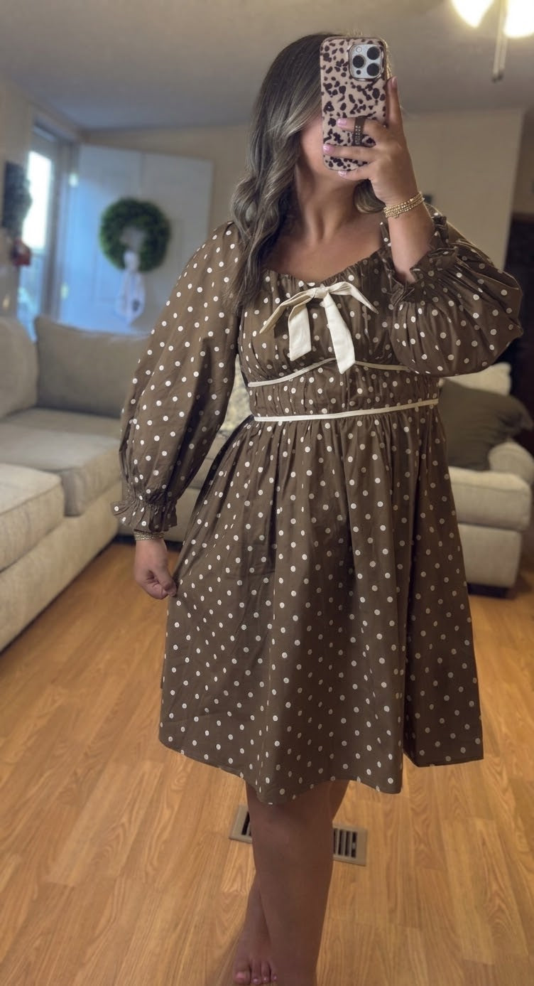 Josie Polka Dot Dress