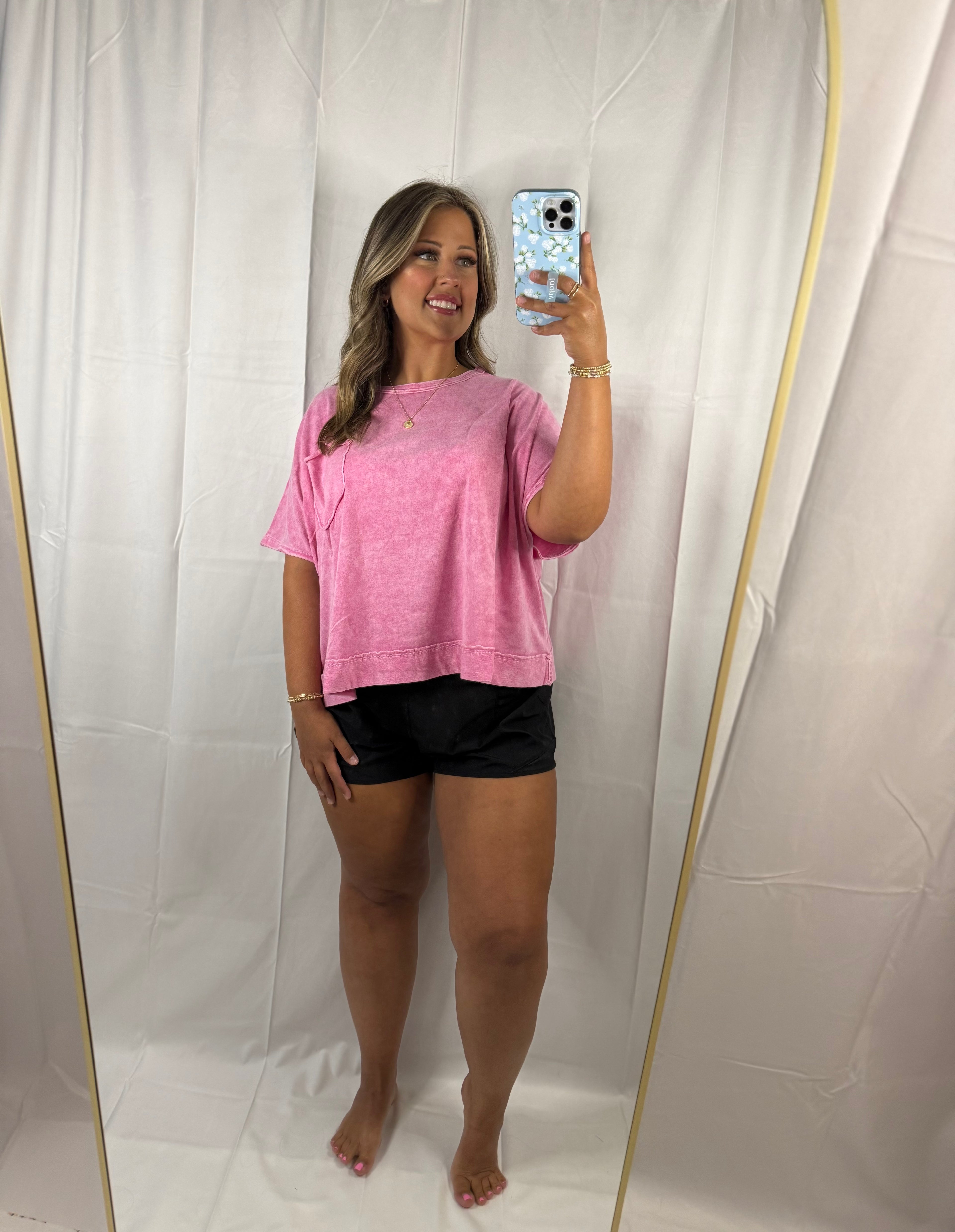 Halo Oversized Pocket Top
