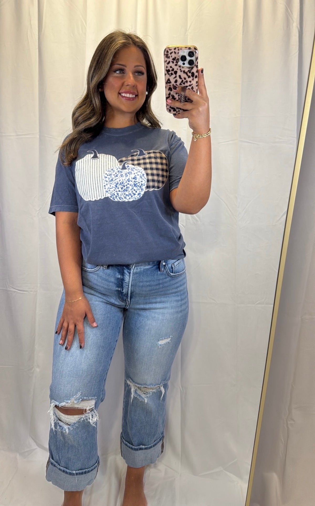 Comfort Colors Cottage Core Pumpkin Tee