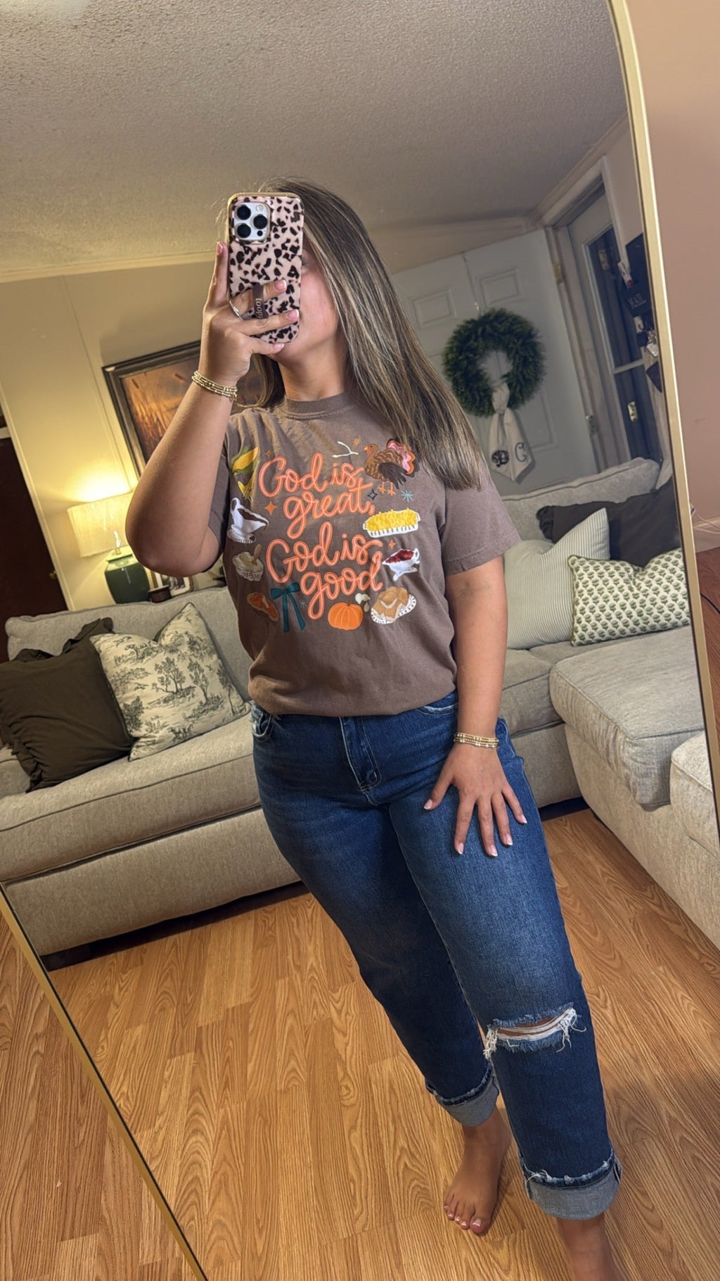 God Is Great Comfort Colors Tee